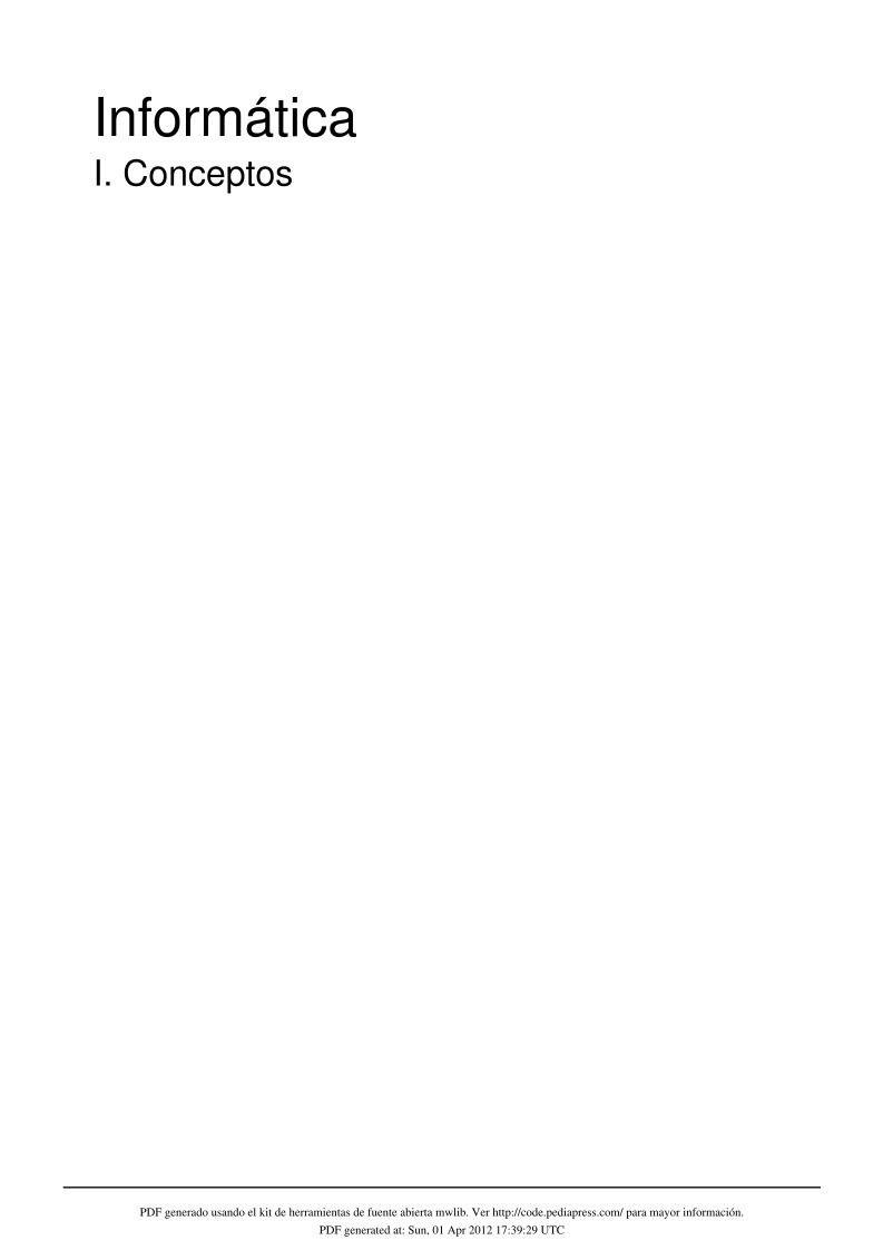 Imágen de pdf I. Conceptos - Informática